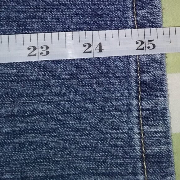 Gloria Vanderbilt Jeans Women's Blue Straight Leg Y2K Plus Size 22W Short - Picture 7 of 8